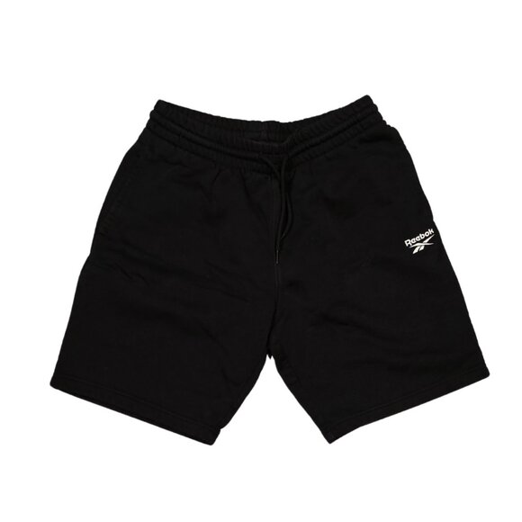 NWOT Reebok Men's Identity Small Logo Fleece Shorts - Size Large - Color Black - Picture 5 of 7